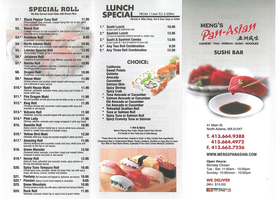 BerkshireMenus Meng s Pan Asian